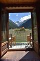 View from our balcony, Cogne