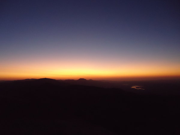 Sunrise at the top of Mt Nemrut