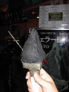 Black Ice-cream