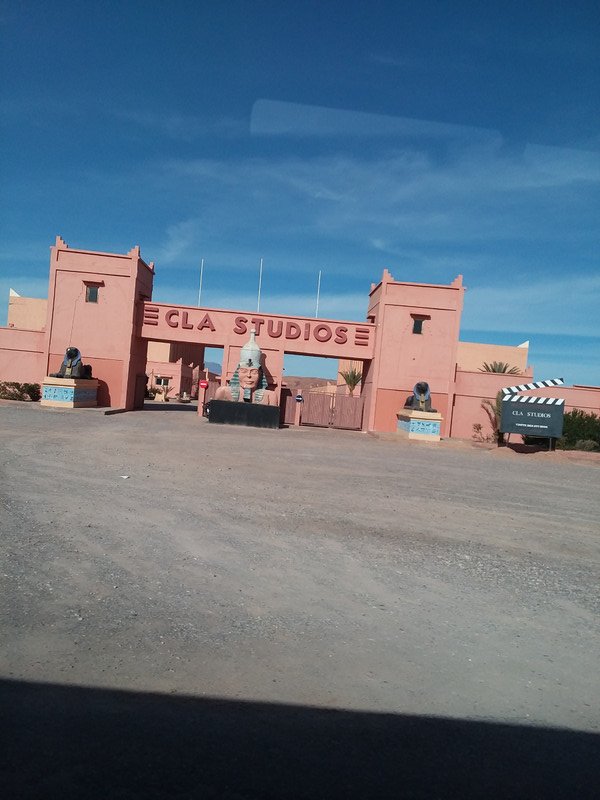 Movie studio near Ourzazate