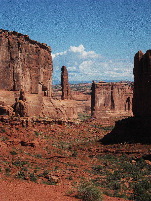 Beautiful scenery in Arches
