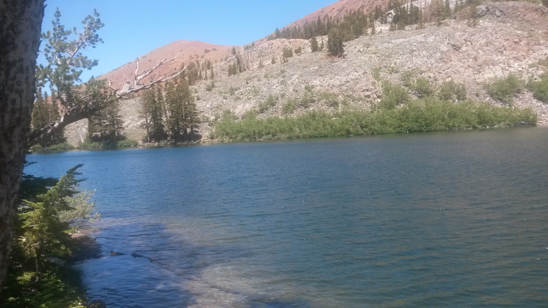 Beautiful lake in Mammoth