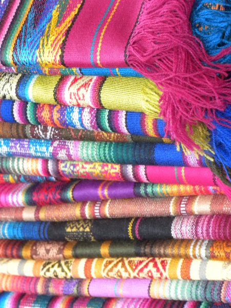 Fabrics of Otavalo