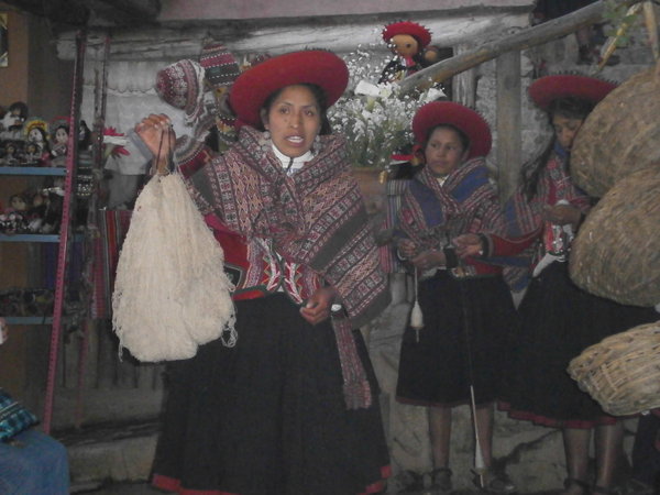 Local people in Chinchero