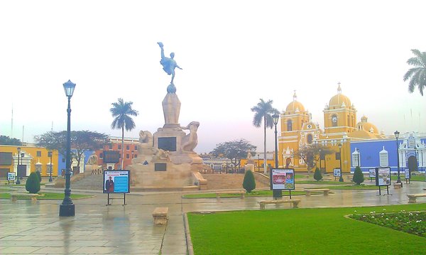 Main square in Trujillo