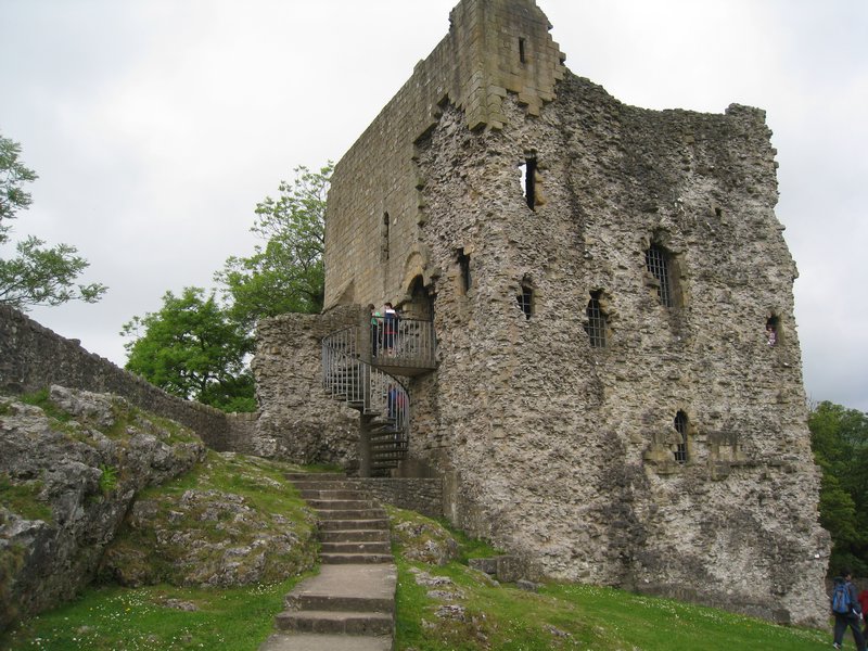 Peveril Castle in Castleton