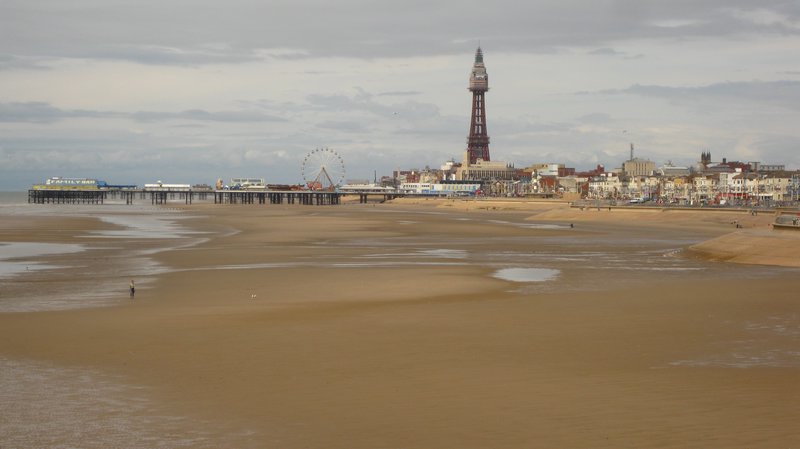 Beach and Pier, Blackpool style.