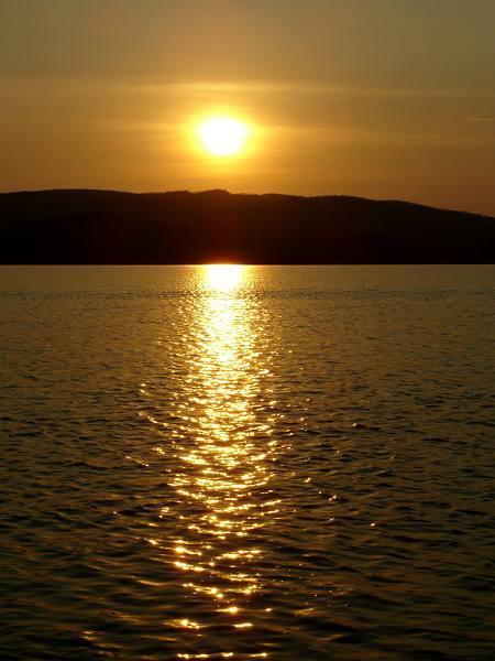 Argyll Lake sunset