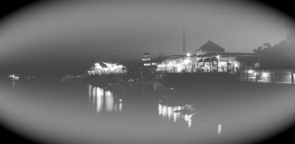 Hervey Bay by night