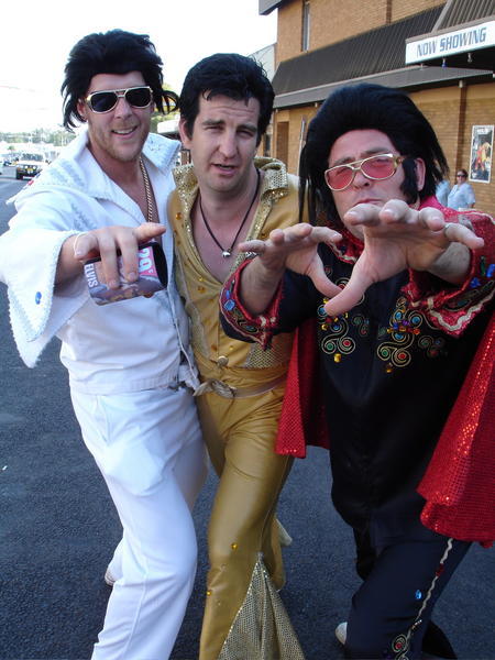 Three men named Elvis