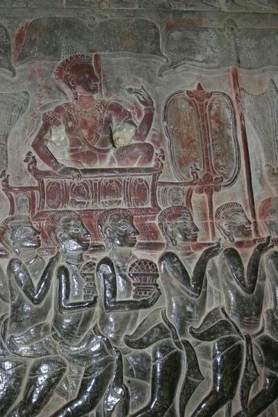 Wall Carvings Anghor Wat