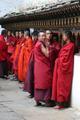 Monk in Paro Dzong