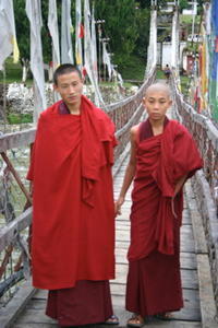 2 Young monks