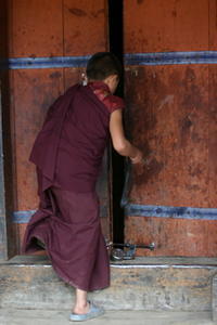 Caretaker monk