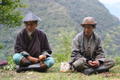 Two Bhutanese 'country folk'