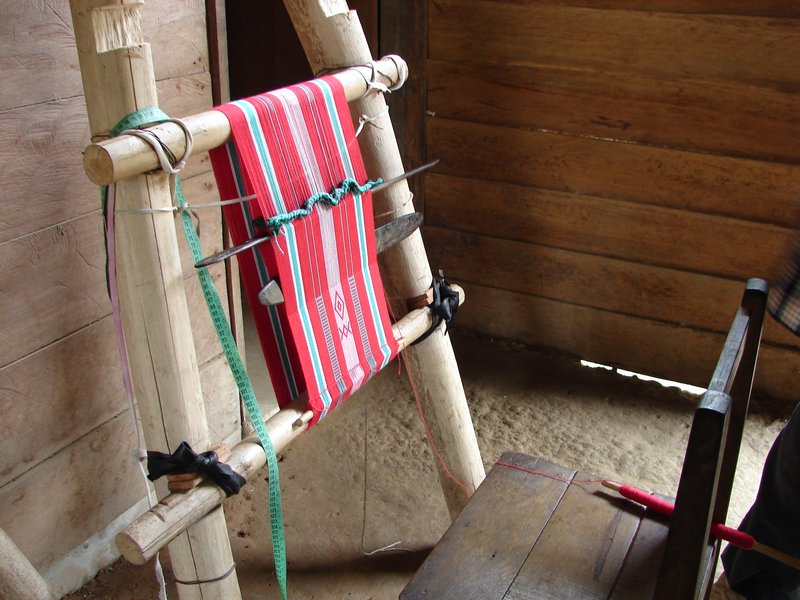 Loom and purse weaving