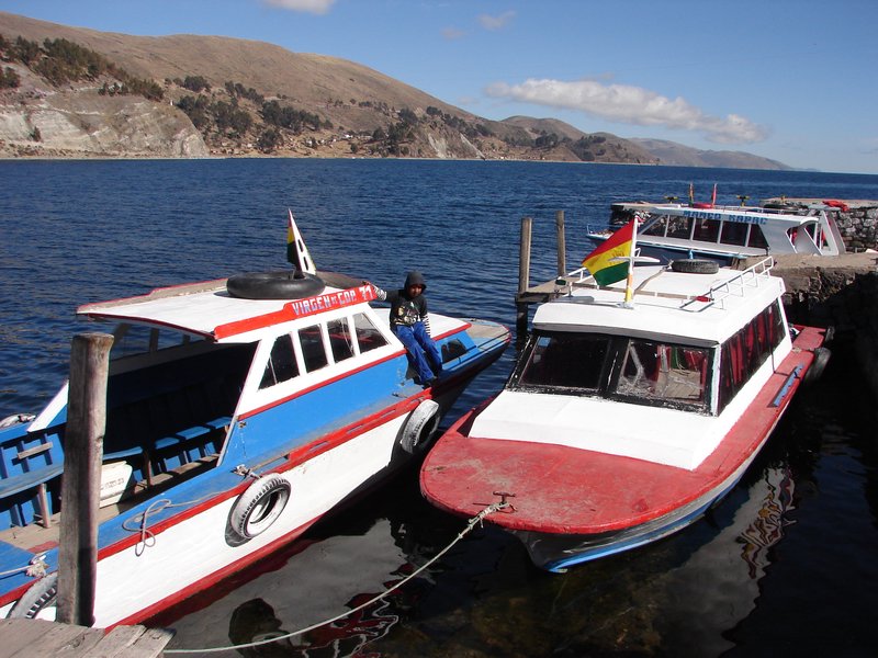 Titicaca boats