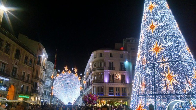 Christmas in Malaga Center!