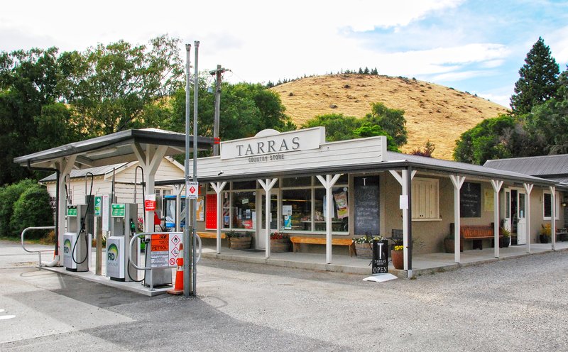 Gas station in