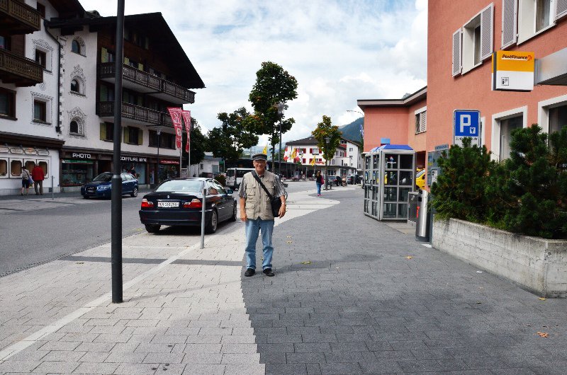 Nice sidewalks in Klosters
