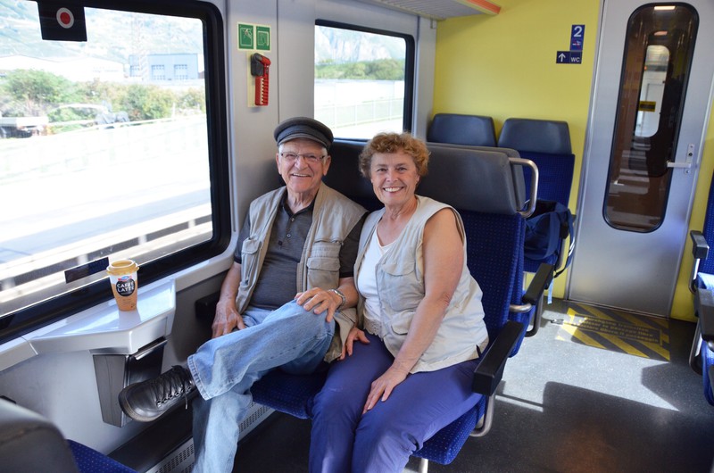 Our last train ride in Switzerland