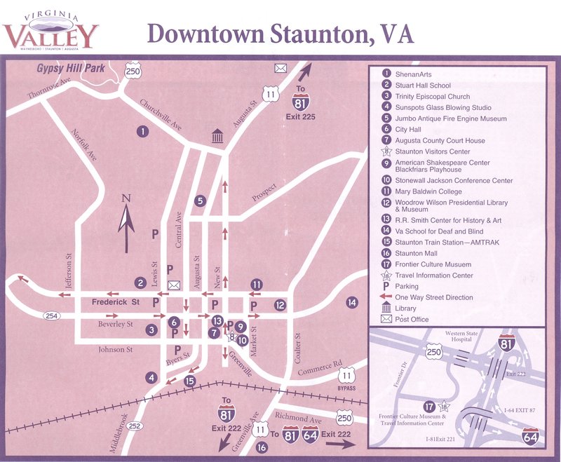 Map of Stanton
