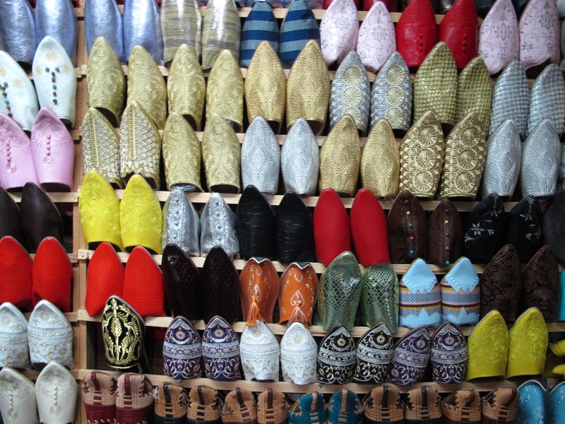 Shops in the medina