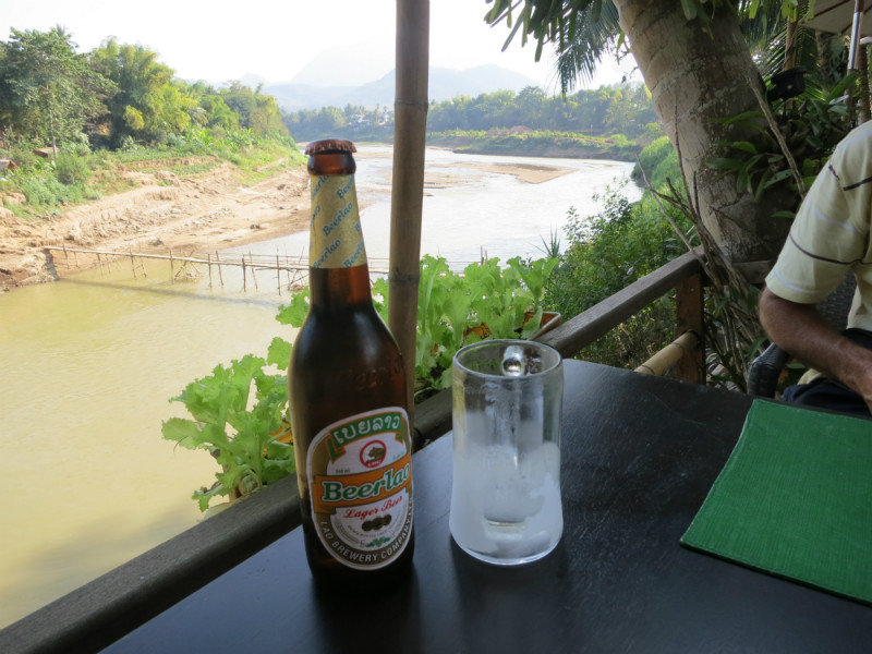 beer laos on the mekong