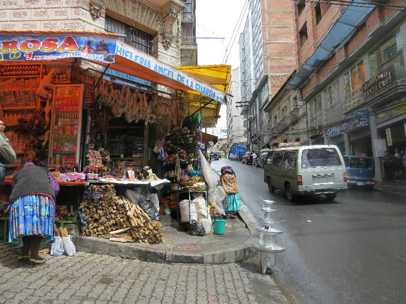 Typical La Paz St Corner