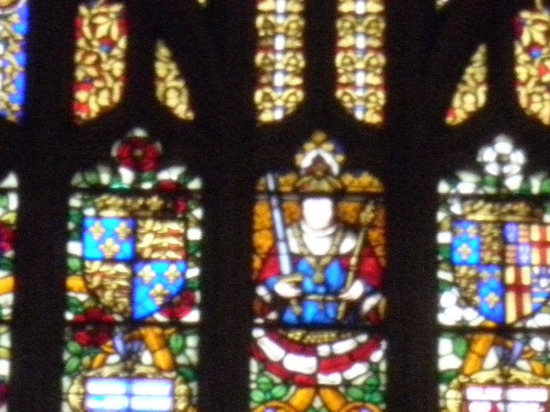 Stained glass Henry VIII