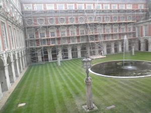 Overlooking Fountain Court