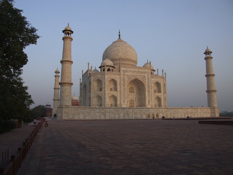 East side look of Taj Mahal