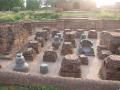 Lecture hall ruins in nalanda University