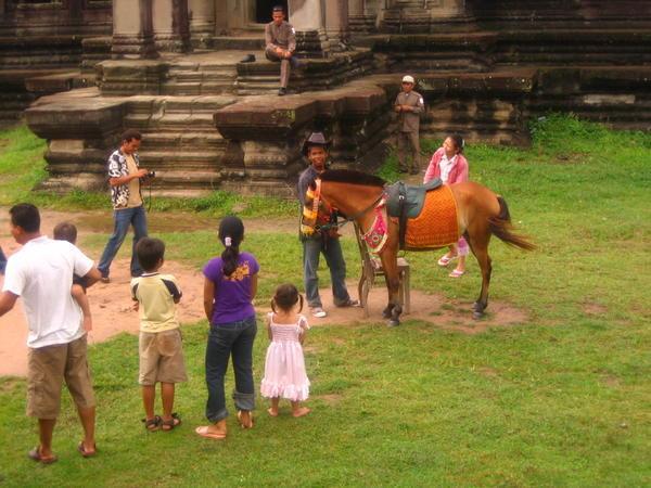 Cambodian tourists