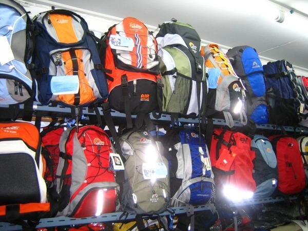 Top of the line backpacks