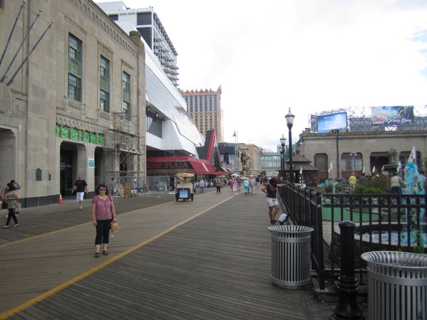 The boardwalk Atlantic City