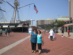 Stacy and I Baltimore Harbour