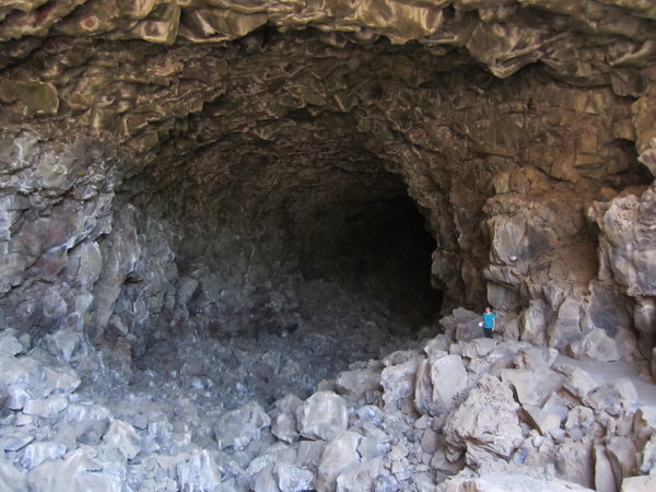 Lava Beds cave