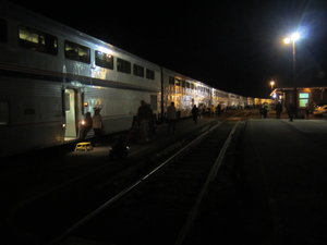 Train by night!