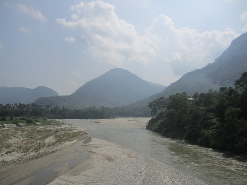 The road to Pokhara