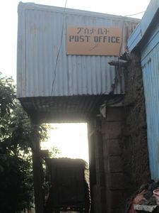 Lalibela town - post office