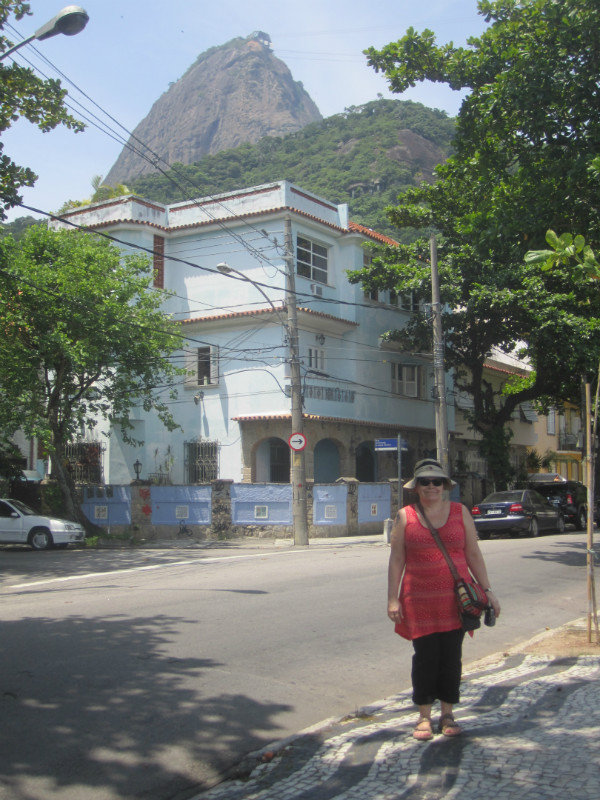 First glimpse of Sugar Loaf Mountain