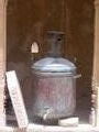 Old tea urn