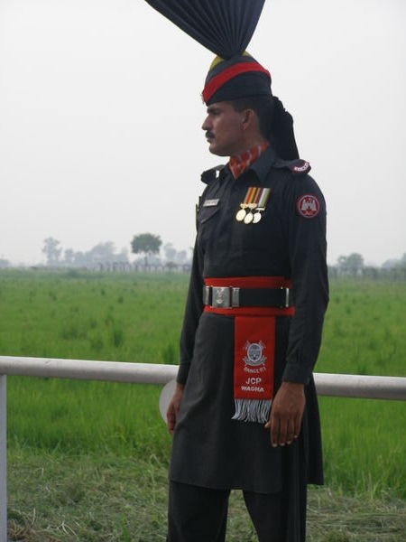 Pakistani border guard