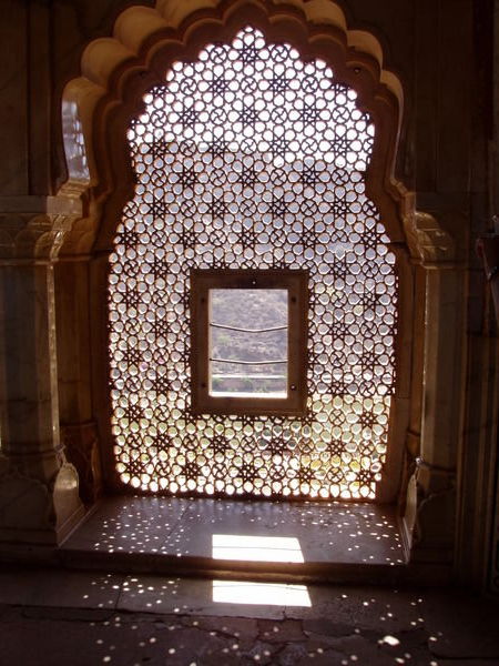 Amber fort window