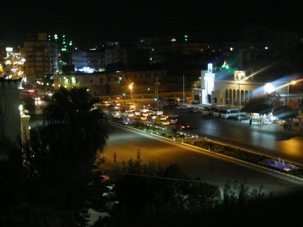 Hama at night