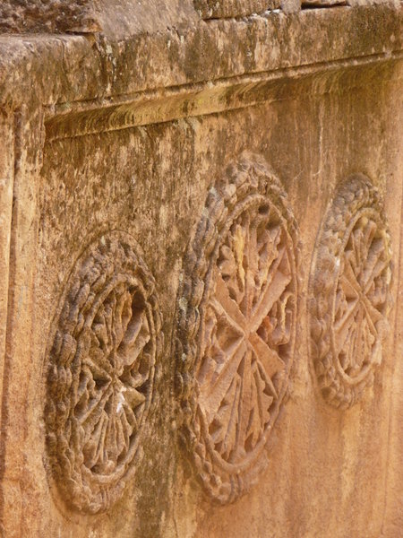 Serjilla Tomb detail