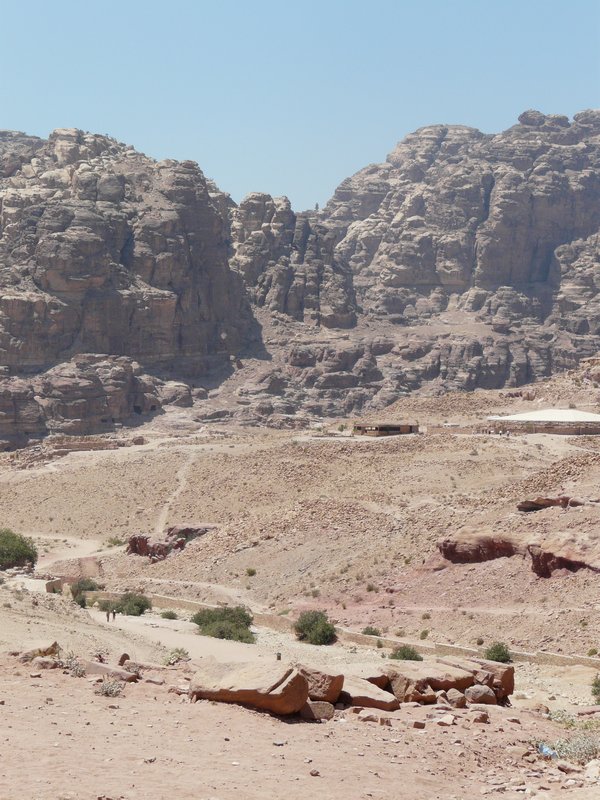 It's along trek from the Siq to the Monastery - 8 kms