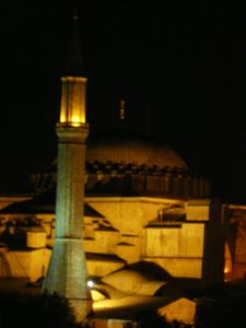 Night over the Blue Mosque
