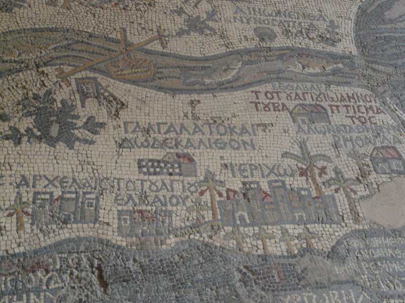 6th Century Mosaic Map